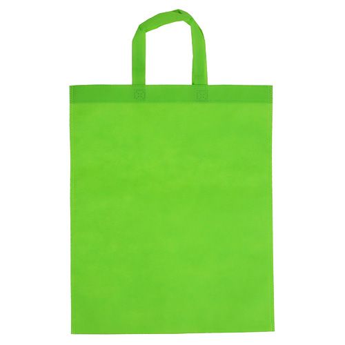 Floristik24 Bolsa verde de polar 37,5cm x 46cm 24uds