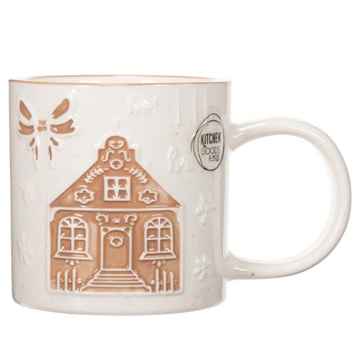 Taza de cerámica con motivo de