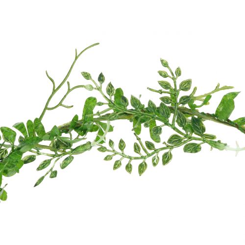 Floristik24 Guirnalda de hojas de té artificialmente 3m