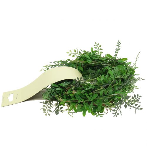 Floristik24 Guirnalda de hojas de té artificialmente 3m
