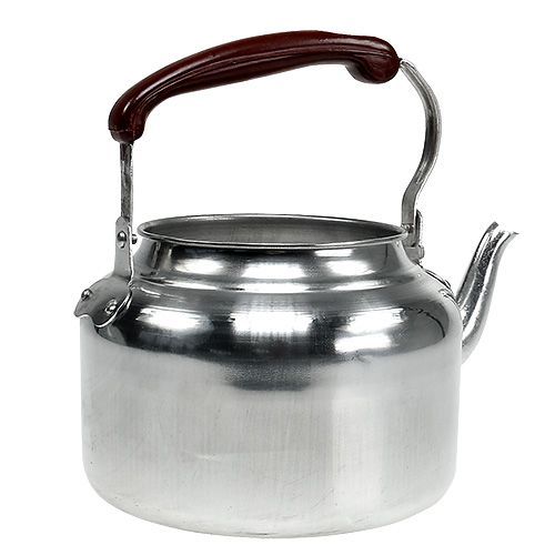 Artículo Tetera decorativa vintage de metal Ø19cm H15cm