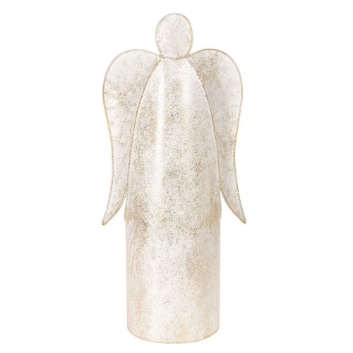Portavelas con forma de ángel,