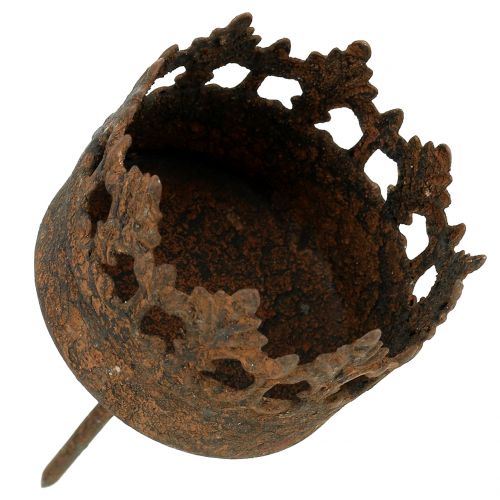 Floristik24 Portavelas para rejilla adhesiva Ø5,2cm H10,5cm