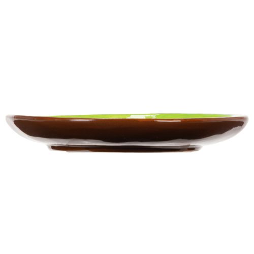 Artículo Platos redondos de cerámica con motivo de kiwi, aptos para mesa de comedor o cocina, 16 cm, 2 piezas