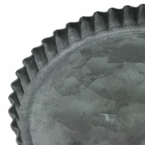 Floristik24 Plato decorativo juego de moldes para hornear zinc Ø7.8-11.5cm H1.3cm