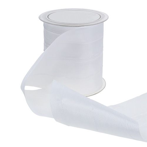 Cinta de mesa crash blanca 100mm 15m