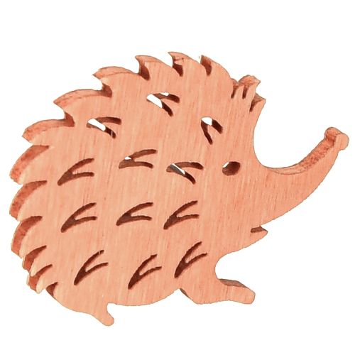 Artículo Decoración de mesa decoración dispersa otoñal madera de erizo An. 4 cm Al. 3 cm 72 piezas