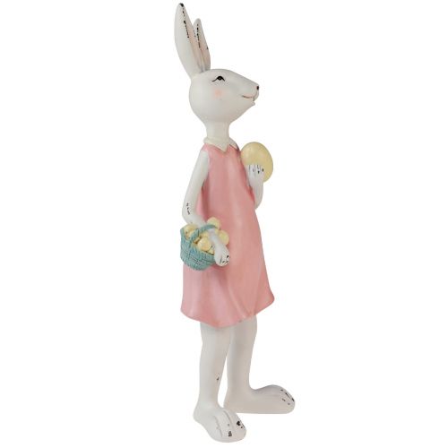 Artículo Decoración de mesa Conejitos de Pascua decoración conejo 9,5cmx9,5cmx29,5cm