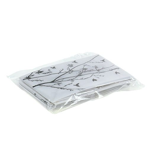 Floristik24 Bolsa de plástico para decoración de mesa con motivo 10x8x15cm 8pcs