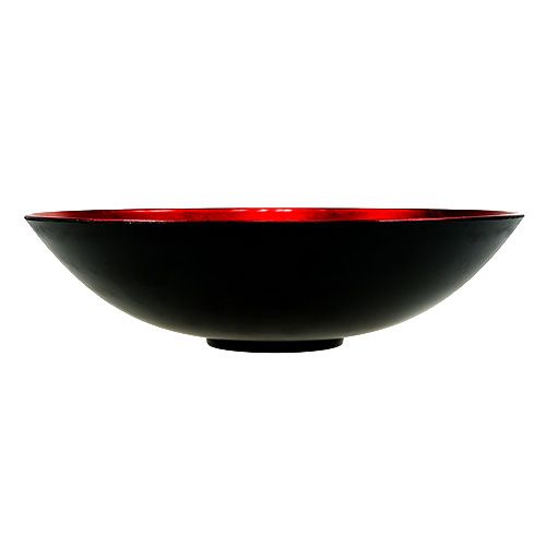 Floristik24 Cuenco de decoración de mesa rojo Ø28cm plástico