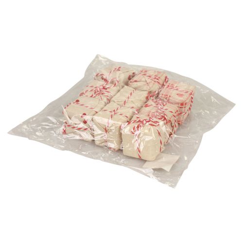 Artículo Decoración de mesa paquete de regalo de Navidad decoración 3,5 cm 9 piezas