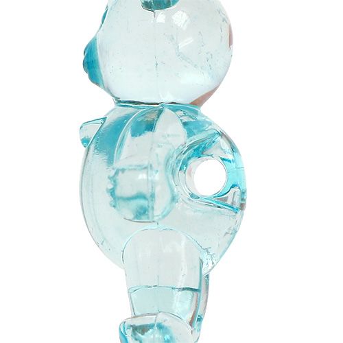 Artículo Decoración de mesa para el oso de nacimiento azul 3.5cm 60p