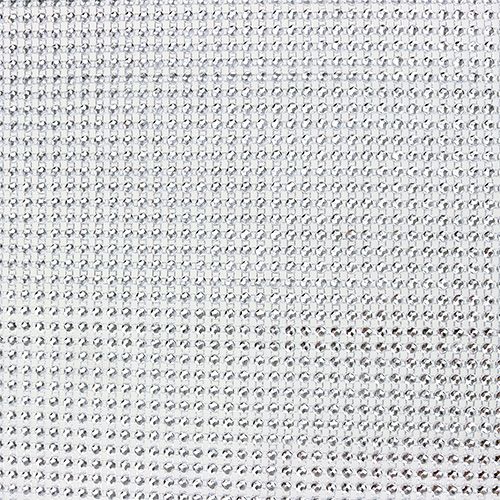 Camino de mesa con lentejuelas plateado claro A25cm L228cm