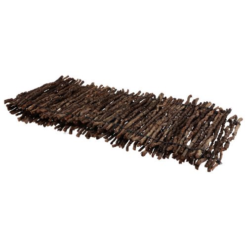 Artículo Camino de mesa madera ramas decorativas decoración marrón natural 89×20,5cm