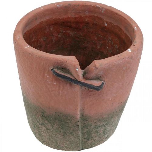 Artículo Macetero de hormigón macetero de terracota Ø18cm H17cm