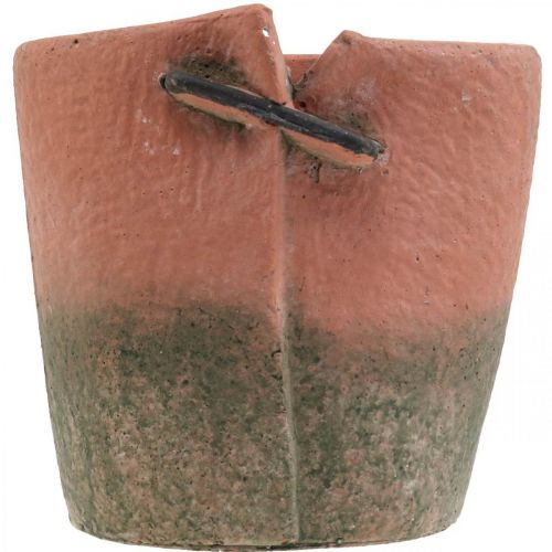 Artículo Macetero de hormigón macetero de terracota Ø18cm H17cm
