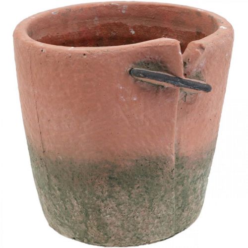 Floristik24 Macetero de hormigón macetero de terracota Ø18cm H17cm