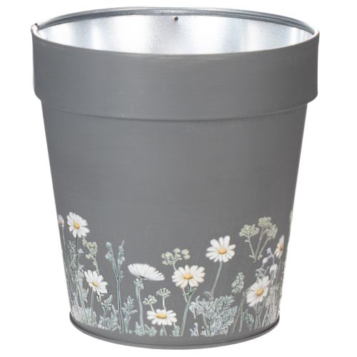 Maceta con estampado floral para decoración moderna de hogar y balcón de verano, 13 cm, 4 piezas