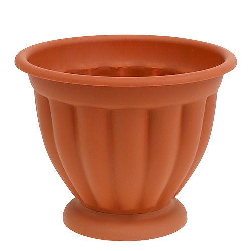 Maceta con pie Ø19cm H15cm