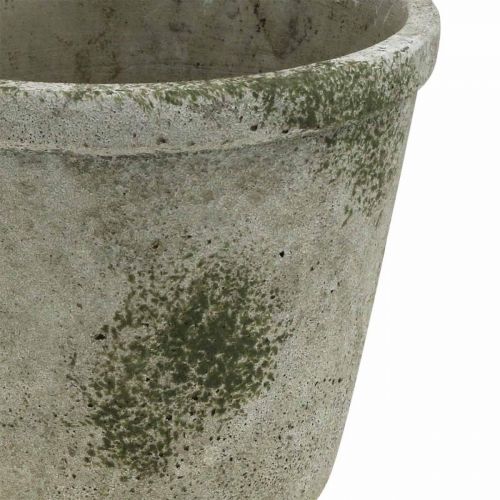 Floristik24 Macetero macetero de aspecto antiguo con pátina Ø20.5cm H16cm
