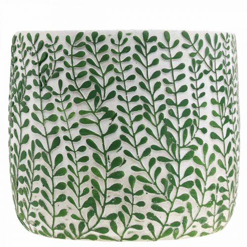 Floristik24 Jardinera con zarcillos, jardinera de cerámica, jardinera, aspecto hormigón Ø20.5cm H17.5cm