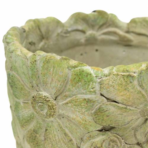 Floristik24 Macetero verde Ø15.5cm H15cm