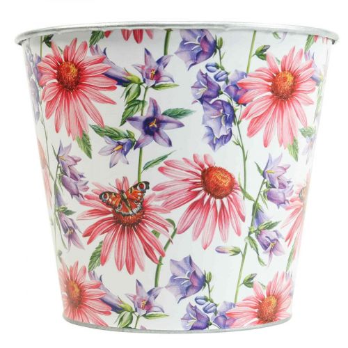 Artículo Macetero decoración primavera macetero de metal Ø14cm H12.5cm