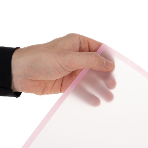 Película floral Transmatt rosa resistente a la humedad, 57 cm, precortada para ramos, 20 unidades. | Floristik24.es