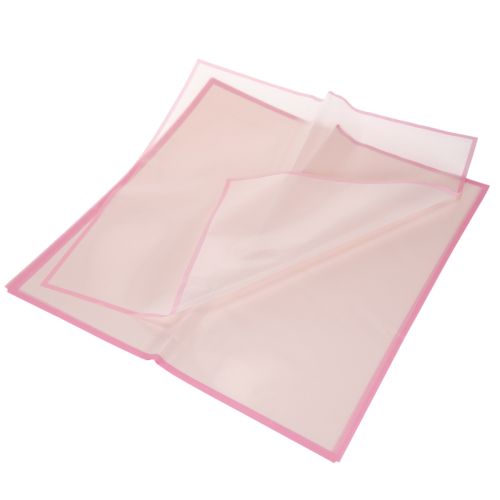 Película floral Transmatt rosa
