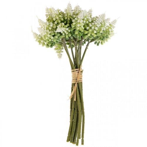 Artículo Jacinto de uva jacinto artificial blanco 28cm 12pcs en ramo