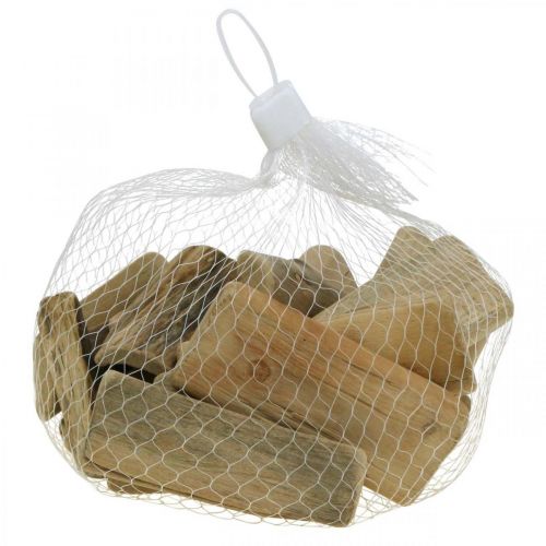 Floristik24 Driftwood nature, madera de decoración marítima L8cm 250g