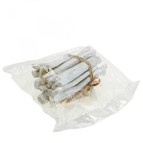 Artículo Paquete de madera Driftwood Deco Driftwood blanco L15cm