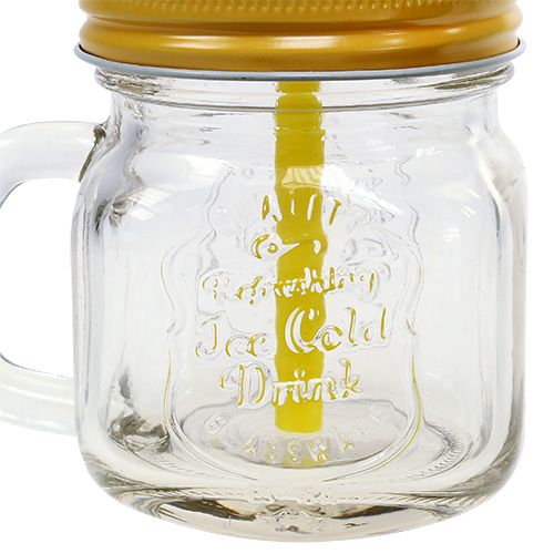 Floristik24 Vaso con tapa Ø7cm H9cm 2pcs