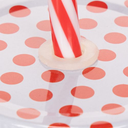 Vaso con tapa y asa Ø7cm H13.5cm | Floristik24.es