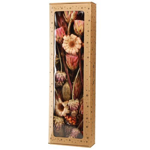 Artículo Mezcla de flores secas protea rosa amapola alcachofa 38cm 580g