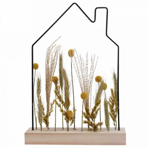 Floristik24 Flores secas barra de flores Casa de flores secas 34.5×24.5cm