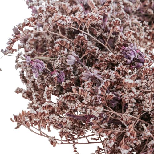 Artículo Corona de flores secas lavanda de mar naturaleza Ø30cm