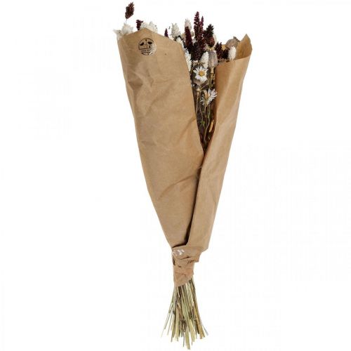 Floristik24 Ramo de flores secas decoración de verano flores secas 58cm
