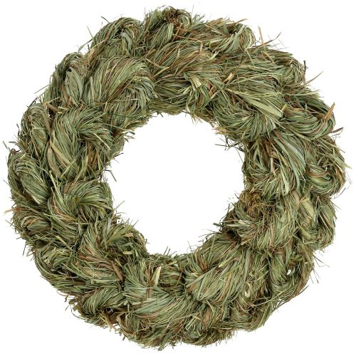 Corona para puerta, corona de heno natural Ø30cm 1 ud