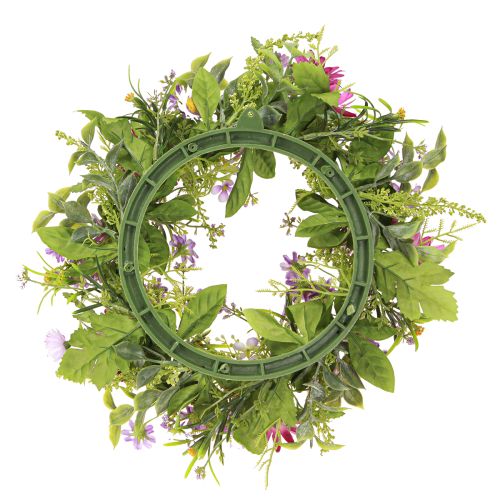 Artículo Corona para puerta Corona de margaritas artificiales Ø30cm