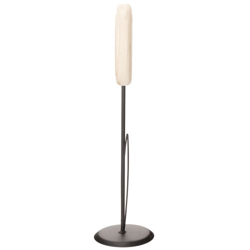Artículo Figura decorativa de tulipán de madera sobre soporte para un toque primaveral, 47,5 cm