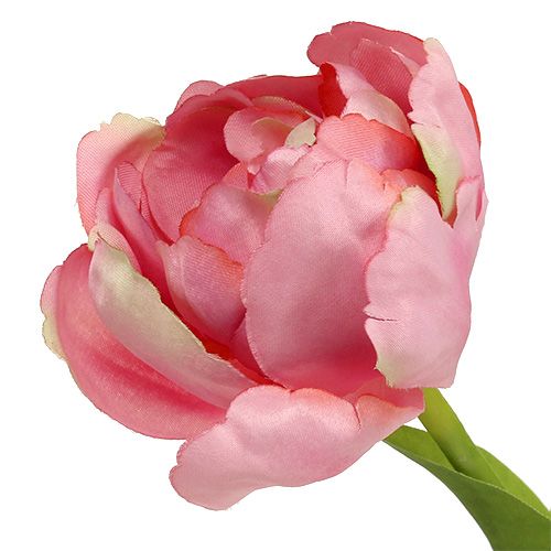 Floristik24 Tulipán rosa 37cm 6pcs