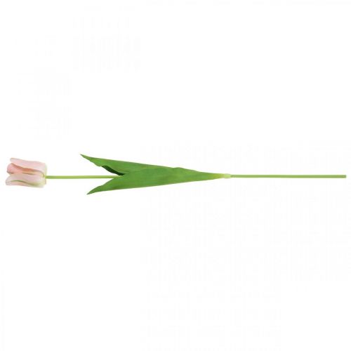 Artículo Tulipán flor de tallo rosa artificial Al. 67 cm