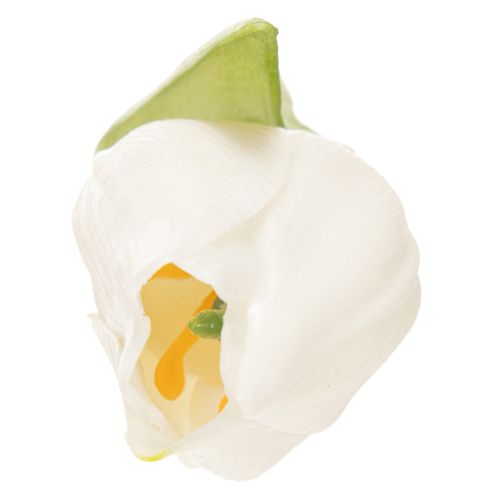 Artículo Tulipán artificial, decoración realista, flor de seda duradera para el hogar, 21 cm, 6 piezas