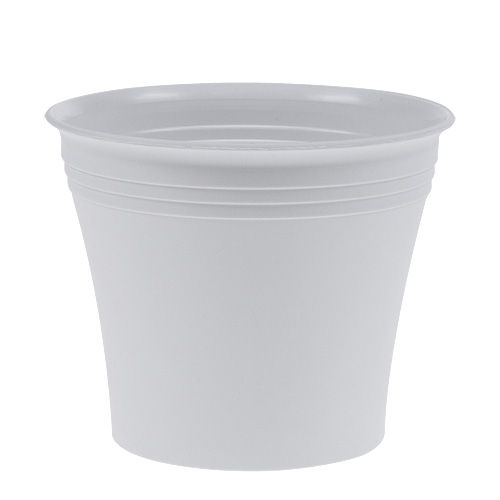 Jardinera Michele blanco 18cm