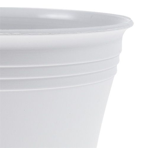 Jardinera Michele blanco Ø22cm | Floristik24.es