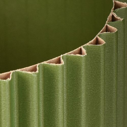 Artículo Maceta de papel verde oscuro Ø13cm H12cm 4 uds