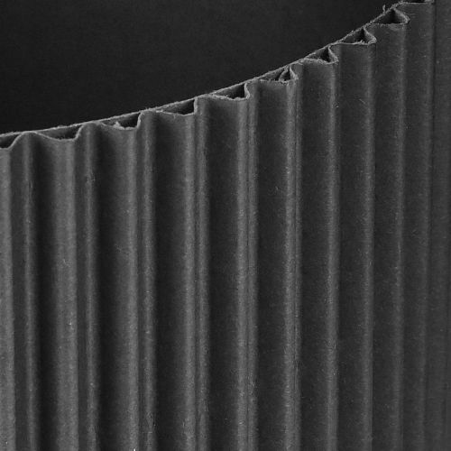 Artículo Maceta de papel negra Ø19cm H14cm 3 uds
