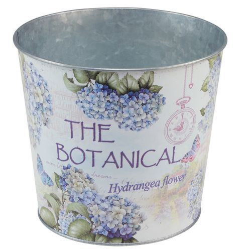 Artículo Jardinera de hortensias maceta de metal Ø21cm H18cm
