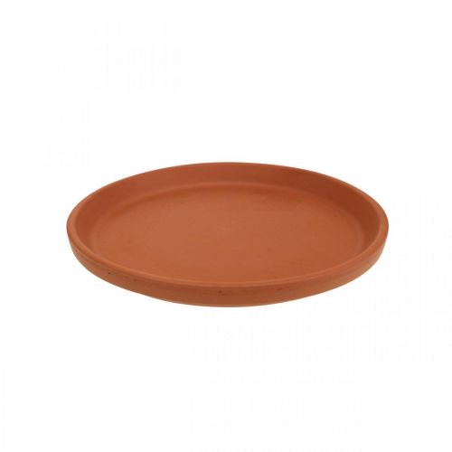 Floristik24 Posavasos, cuenco de cerámica, arcilla de terracota Ø13,5cm